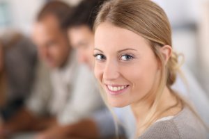 picture of smiling woman