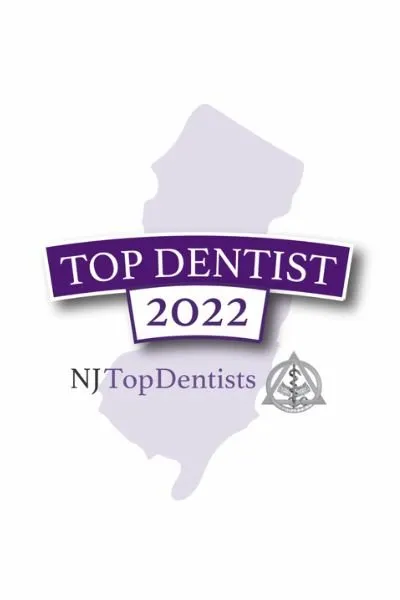 Top Dentist 2022 NJ top dentists award